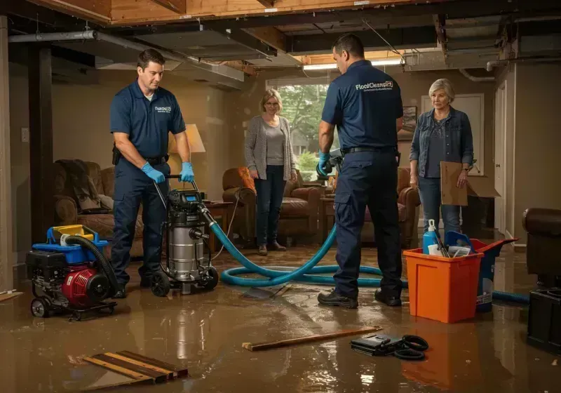 Basement Water Extraction and Removal Techniques process in Rochelle, IL